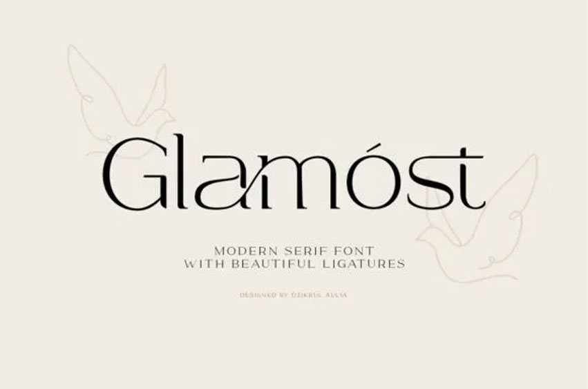 Glamost Font