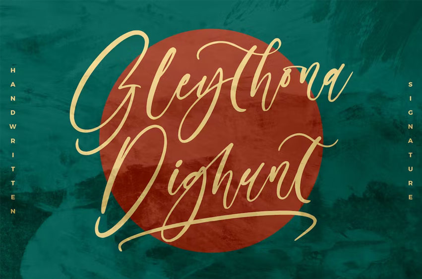 Gleythona Dighunt Font