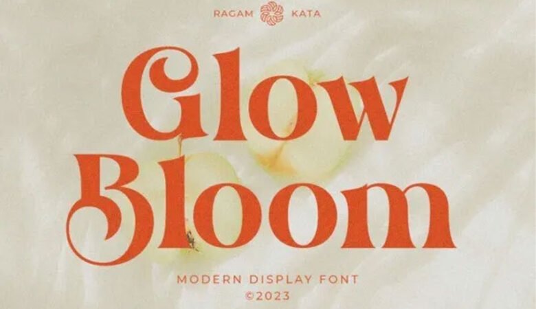 Glow Bloom Font