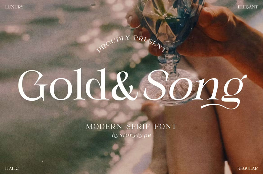 Gold & Song Font