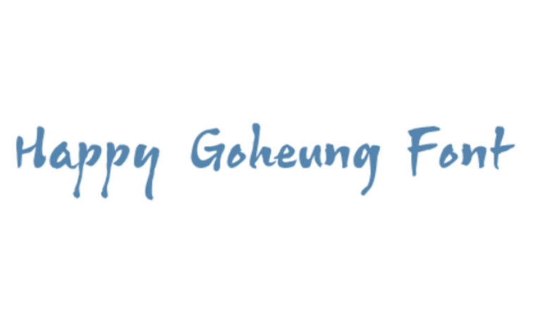 Happy Goheung Font