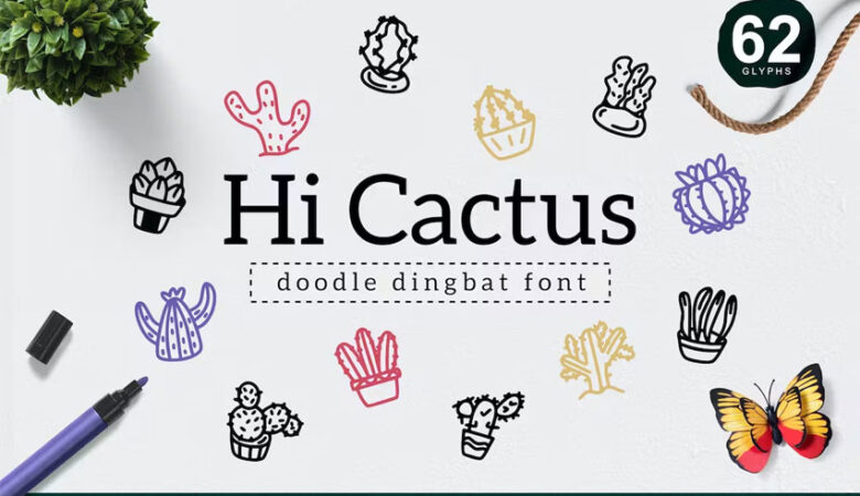 Hi Cactus Font