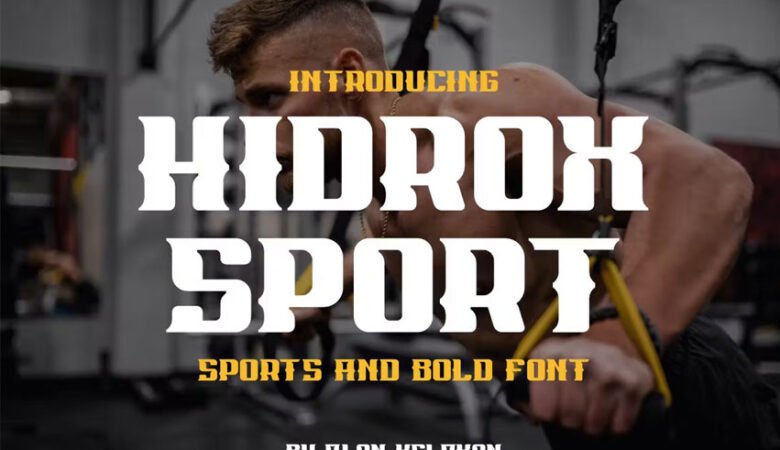 Hidrox Sport Font