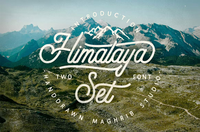 Himalaya Set Font