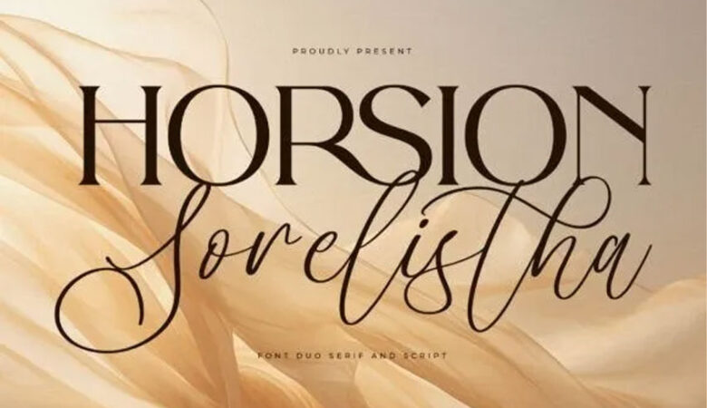 Horsion Sorelistha Font