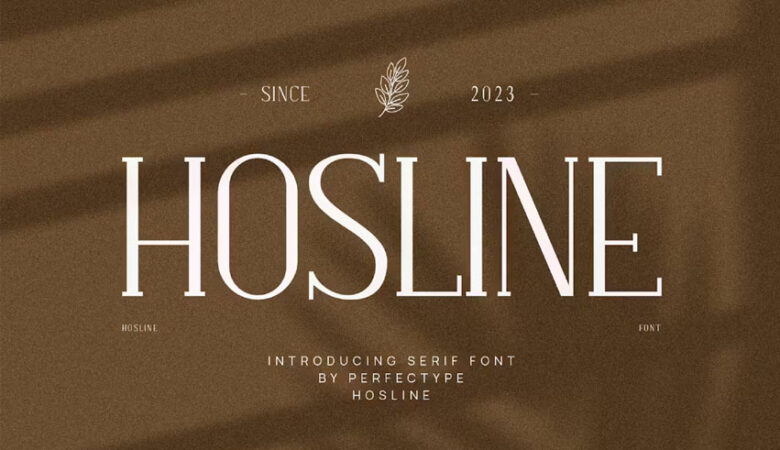 Hosline Font