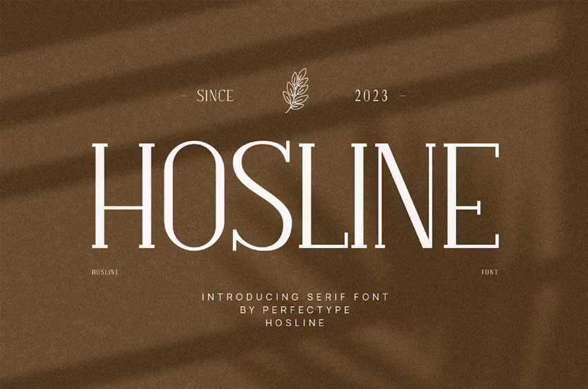 Hosline Font