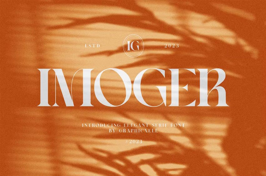 Imoger Font