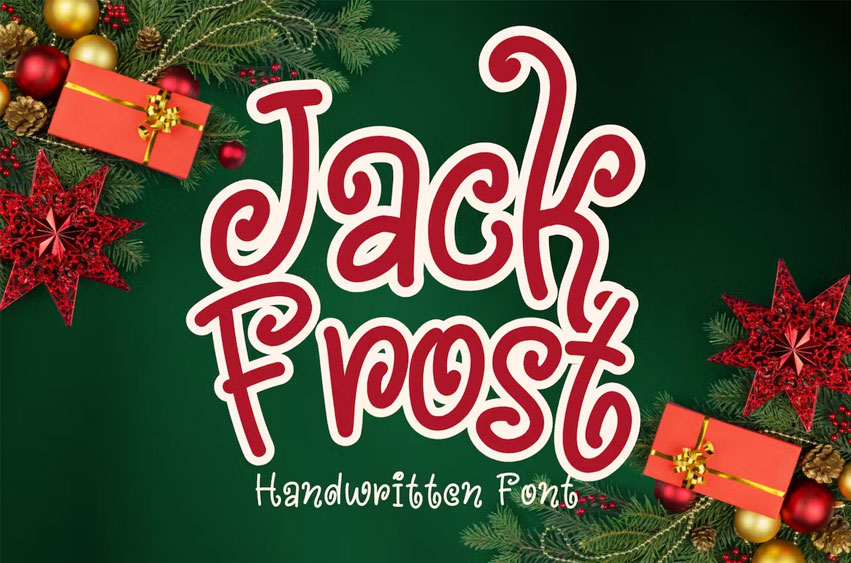 Jack Frost Font