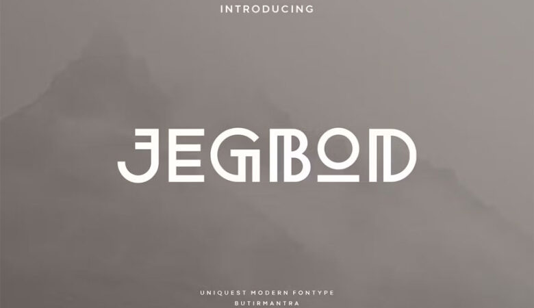 Jegbod Font