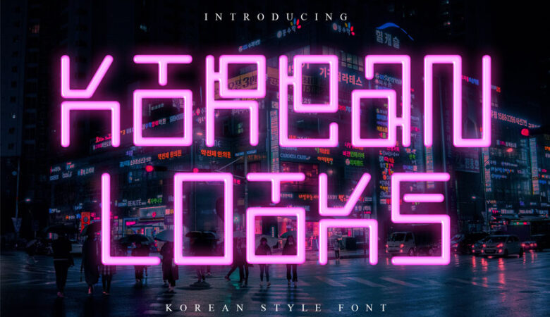 Korean Looks Font