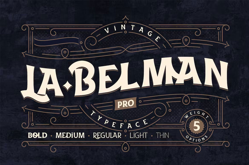 La Belman Pro Font