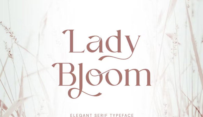 Lady Bloom Font