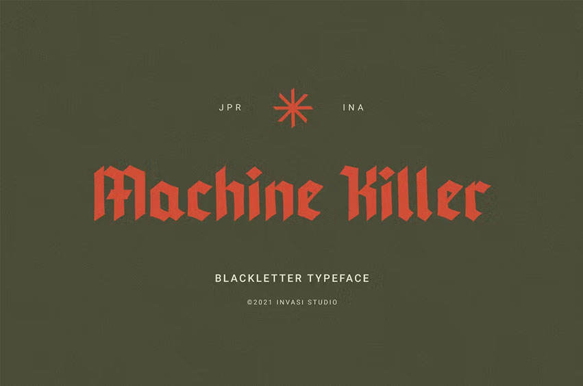 Machine Killer Font