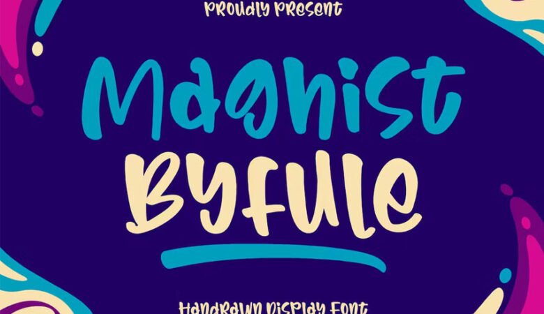 Maghist Byfule Font