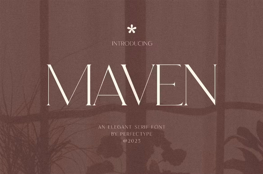 Maven Font