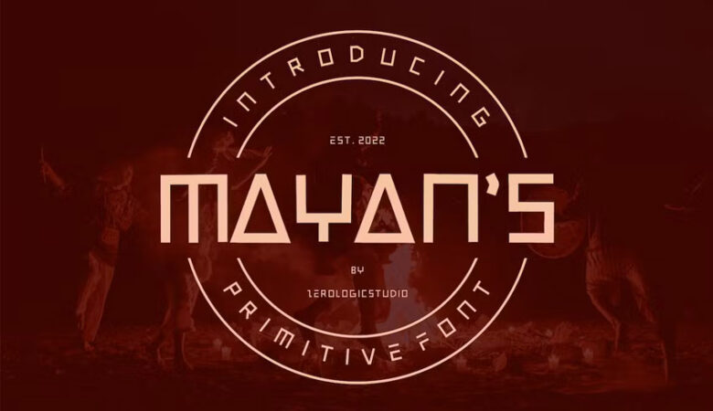 Mayans Font