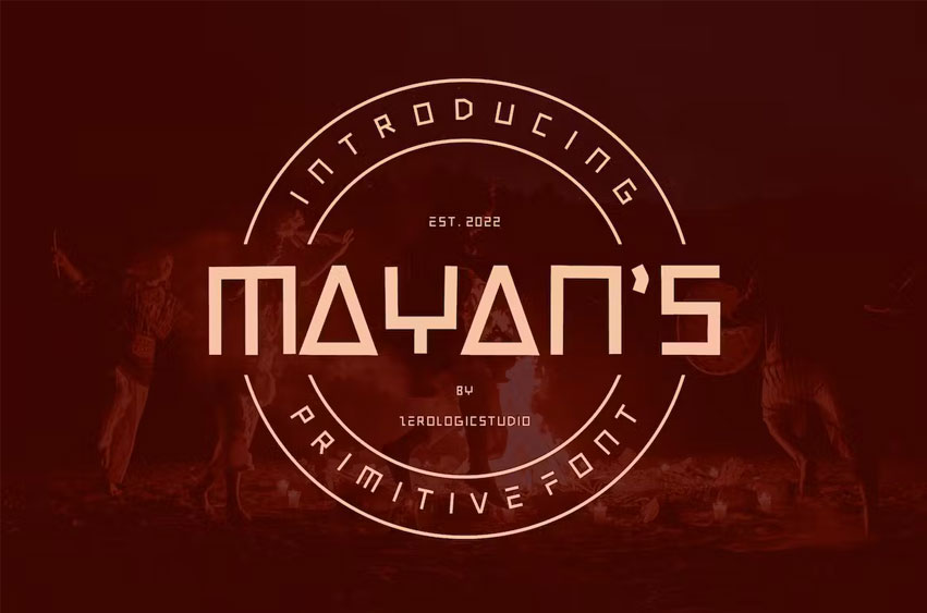 Mayans Font