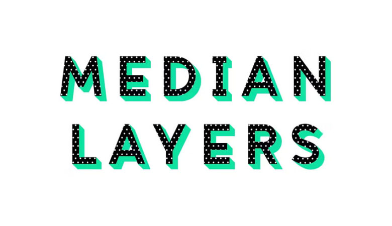 Median Layers Font