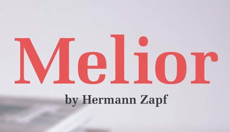 Melior Font