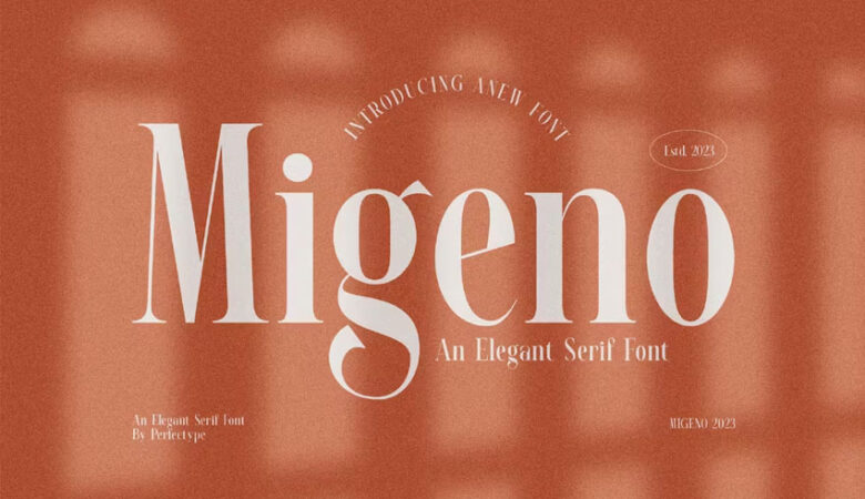 Migeno Font