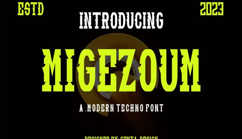 Migezoum Font