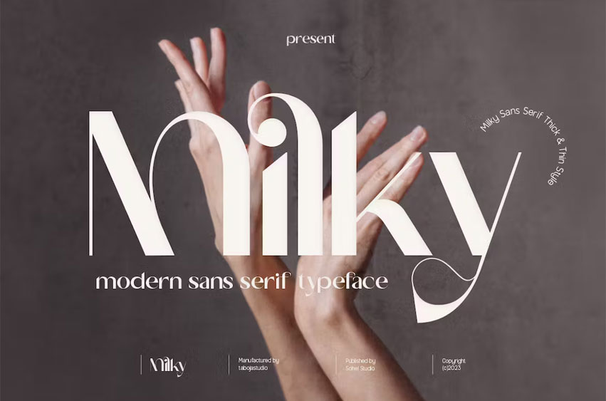 Milky Font