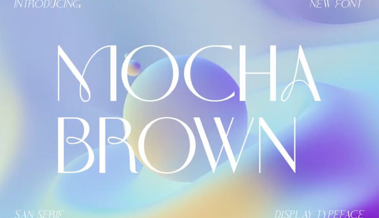 Mocha Brown Font