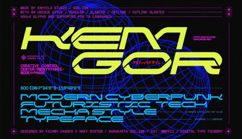 NCL Kemgor Font