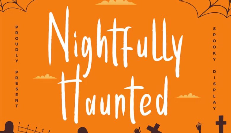 Nightfully Haunted Font