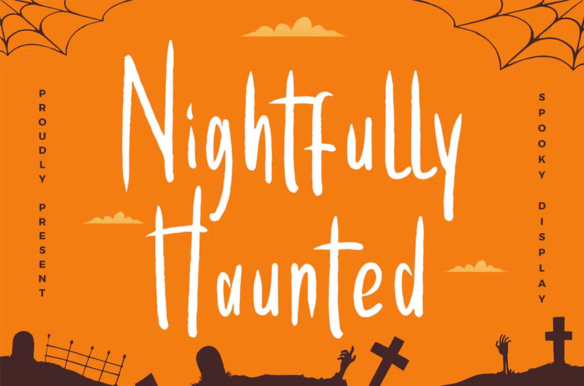 Nightfully Haunted Font