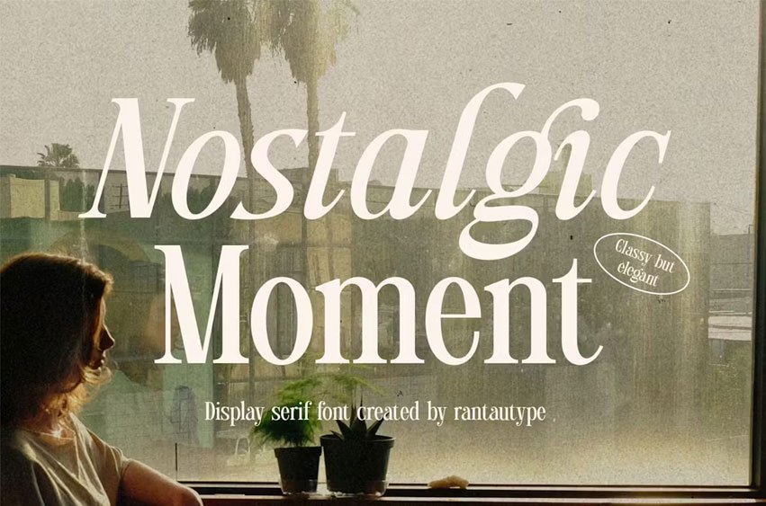 Nostalgic Moment Font