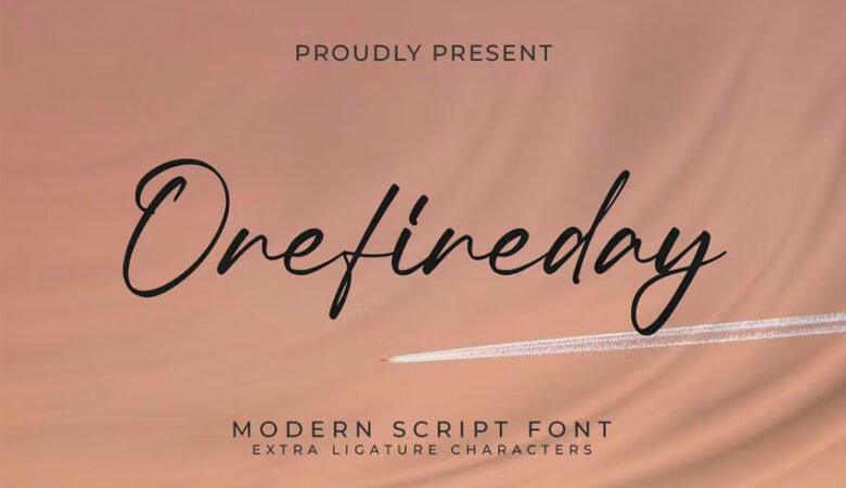 Onefineday Font