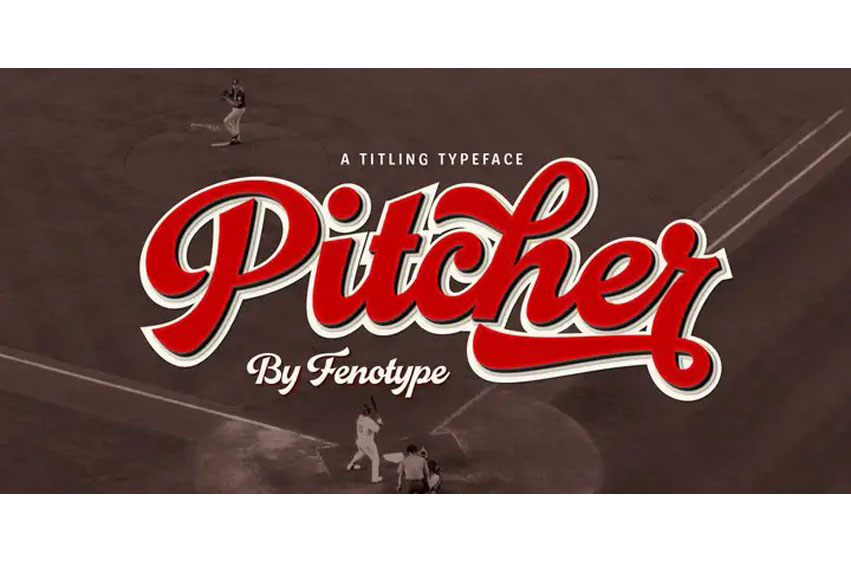 Pitcher Font