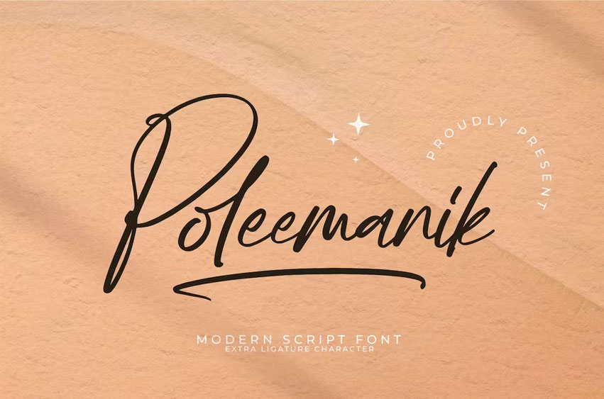 Poleemanik Font