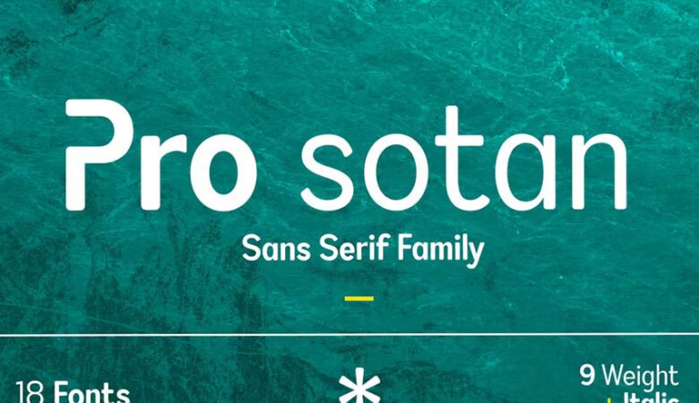 Pro Sotan Font