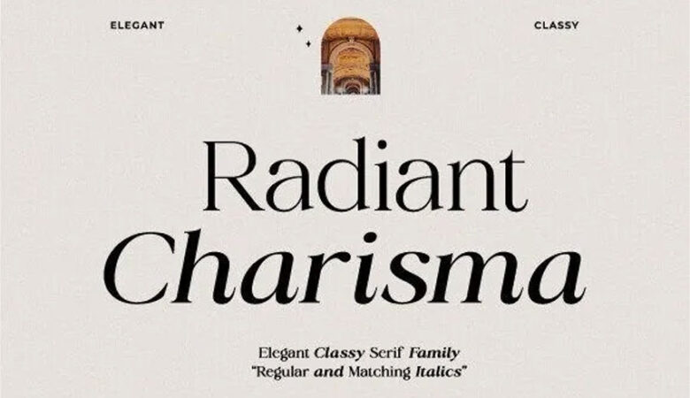 Radiant Charisma Font