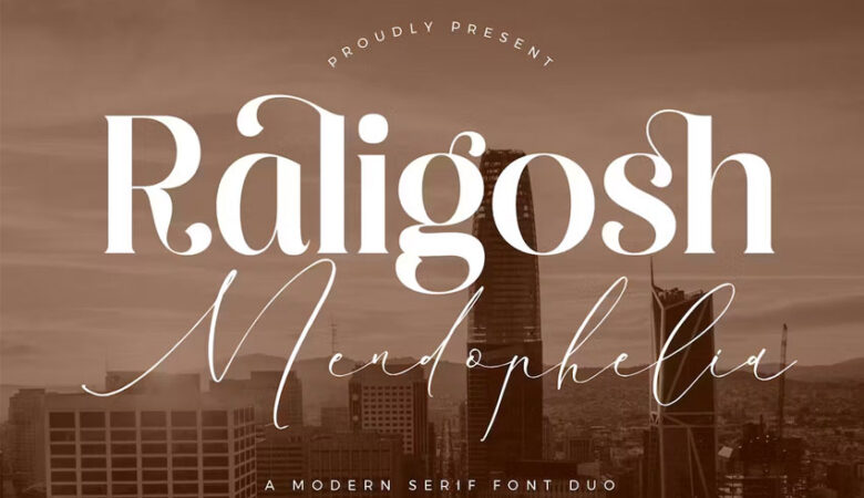 Raligosh Mendophelia Font