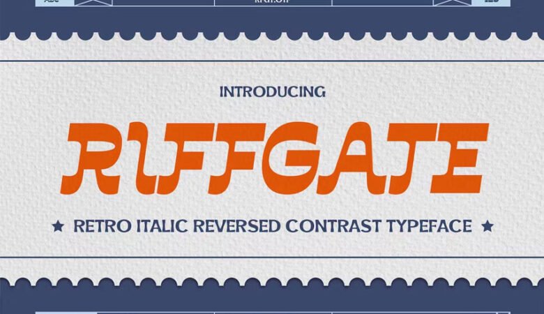 Riffgate Font