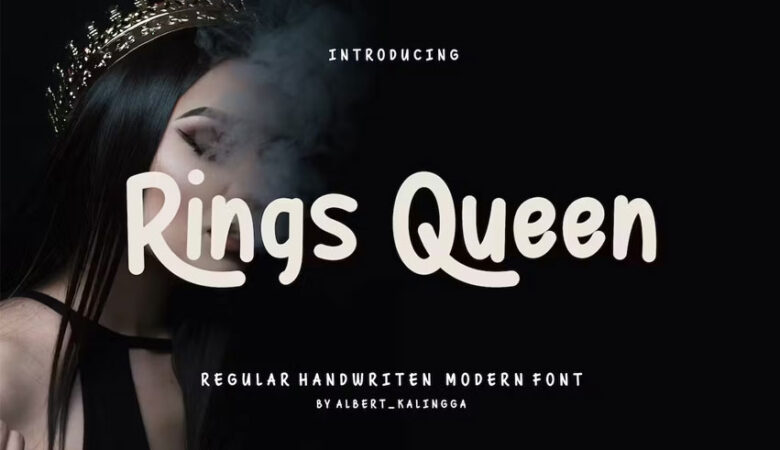 Rings Queen Font