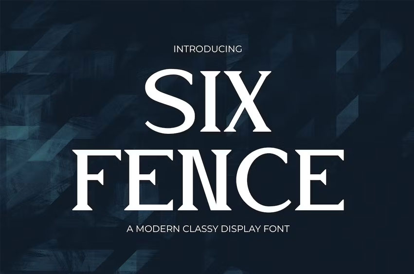 Six Fence Font