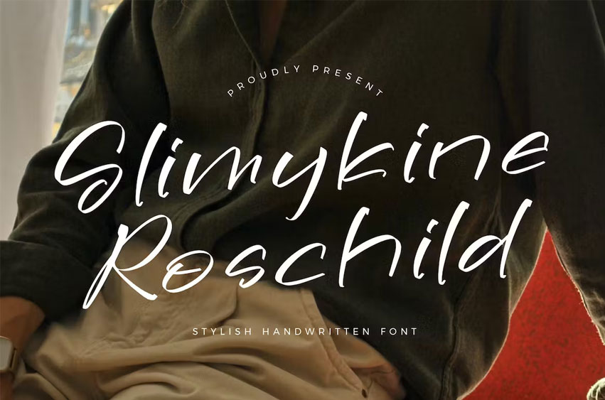 Slimykine Roschild Font