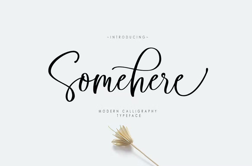 Somehere Font