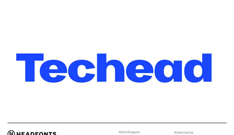 Techead Font