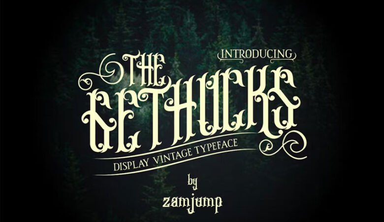 The Gethucks Font