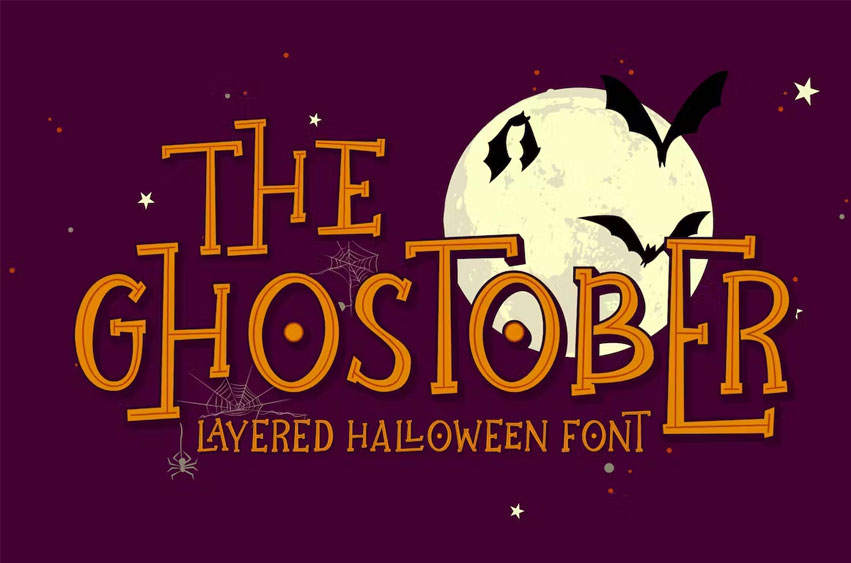 The Ghostober Font