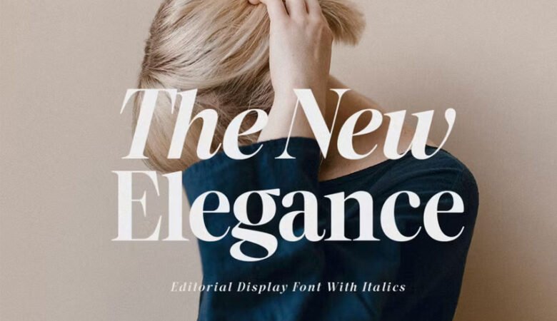 The New Elegance Font