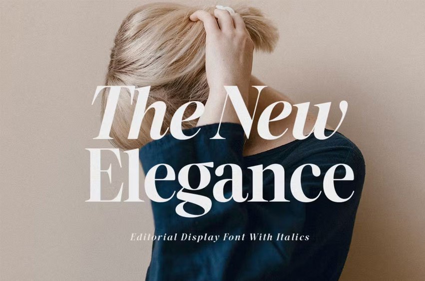The New Elegance Font