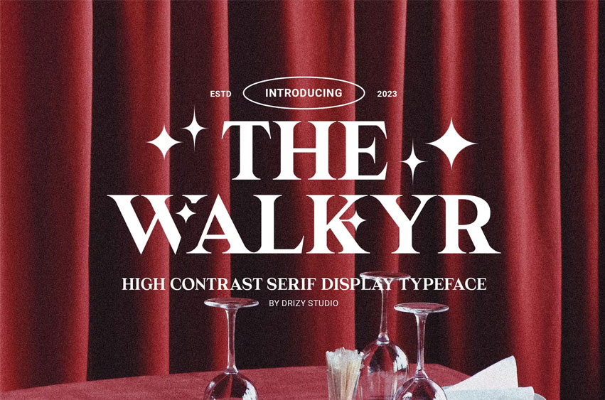 The Walkyr Font