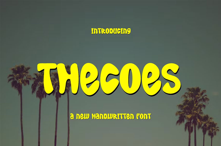 Thecoes Font